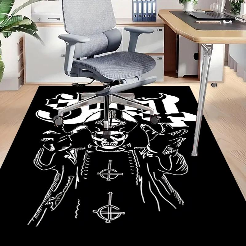 1pc Ghost Band Carpet, Office Rug Outdoor Mat Home Decor Area Carpet Festival
