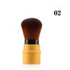 New Telescopic Powder Blusher Brush High-quality Makeup Brush Tail Cargo Clearance Portable Multi-color Powder Makeup Brushs