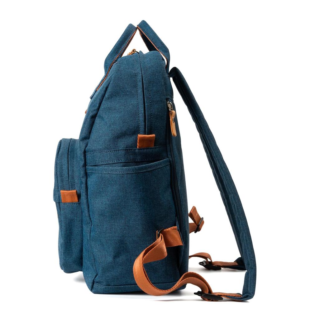 Plecak Unisex na Tablet A4 Marmarco od Heart Made Factory, Przechowywanie 10-calowe, Rozmiar, Poliester, Seria, FY-0744 (Marynarka wojenna)