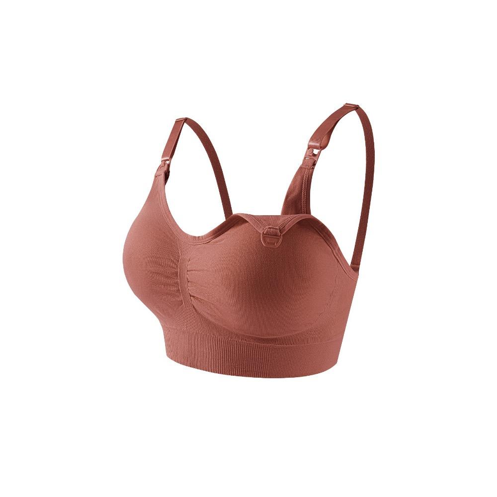 Women's Wire-Free Seamless Bralette, Adjustable Straps Full Coverage Soft Comfort Bra for Daily Wear