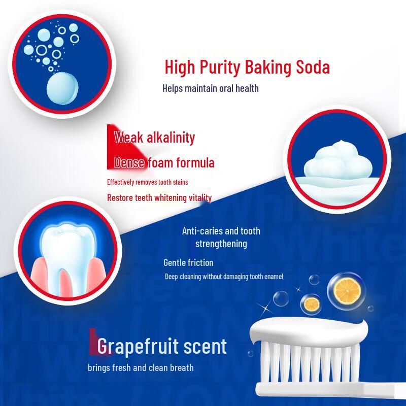 Lion Baking Soda Whitening Toothpaste