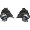 Car Sticker Rearview Side Mirror Cover Wing Cap Exterior Door Rear View Case Trim Carbon Fiber Look ABS Compatible With Acura ILX 2013-2024(Carbon)