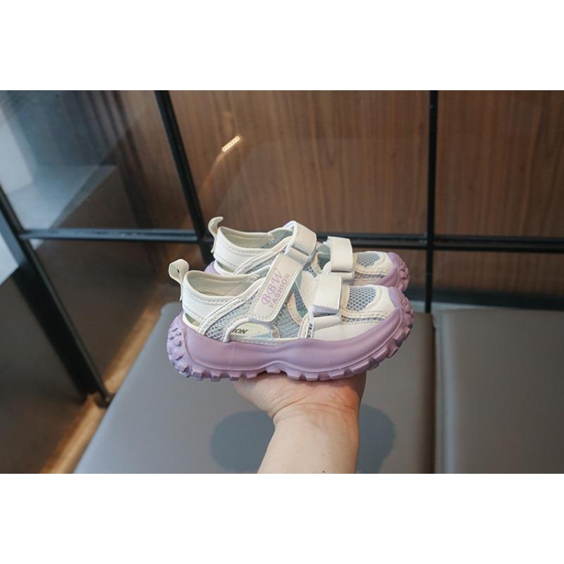Boys & Girls' Sport Sandals Children's Closed-Toe Hollow Mesh Shoes for Toddlers & Youth Casual Soft Comfortable Kids Shoes