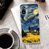 Starry Night Van Gogh Art Cover For Xiaomi Redmi Note 10 9S 9 8T 8 Pro 7 5 Mi 9T 10T 11T 12T 11 12 Lite 12X A3 A2 A1 Print Coque
