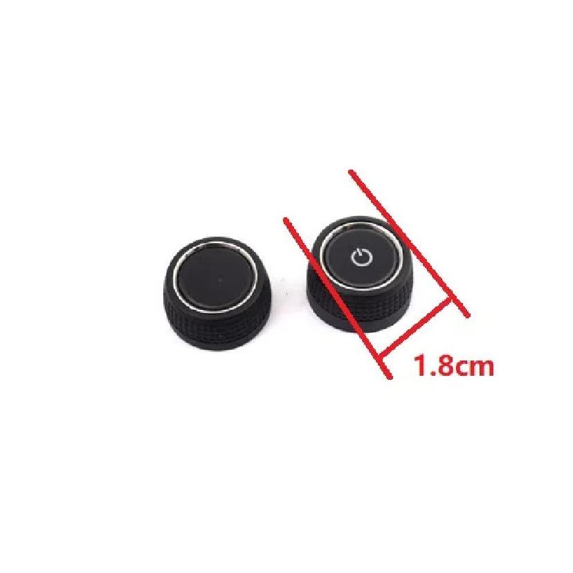 Infotainment MIB Series Radio Chrome Volume Buttons Set for VW