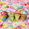 Brinquedo de Aperto em Formato de Casquinha de Sorvete Dessert Realista Fidget Temático para Alívio do Estresse Macio com Subida Lenta Fofo Gadget de Descompressão para Crianças Adultos Novidade Festa