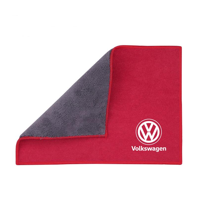 Suede Car Cleaning Towel Soft Brush Car Gap Dust Removal Tool For VW Golf Polo Tiguan Touran Jetta Passat CC T5 GTI Magotan GTD ze3