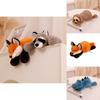 Soft And Cuddly Animal Plush Toy Pillow For Girls Raccoon, Fox, Sloth, Crocodile