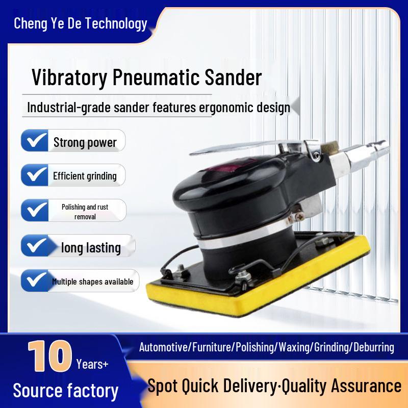 Triangular Square Vibrating Pneumatic Sander for Small Household and Car Use