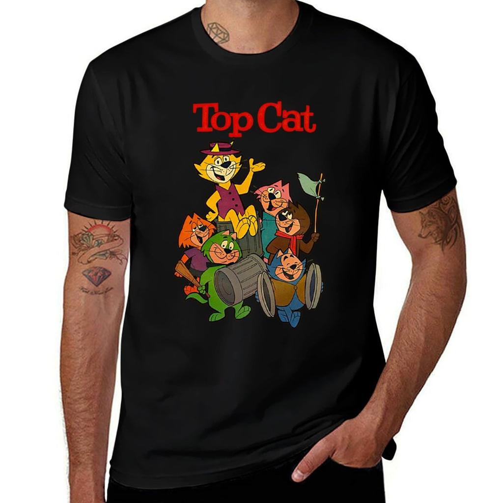Top Cat Tshirt Water Resistant Casual Tshirt