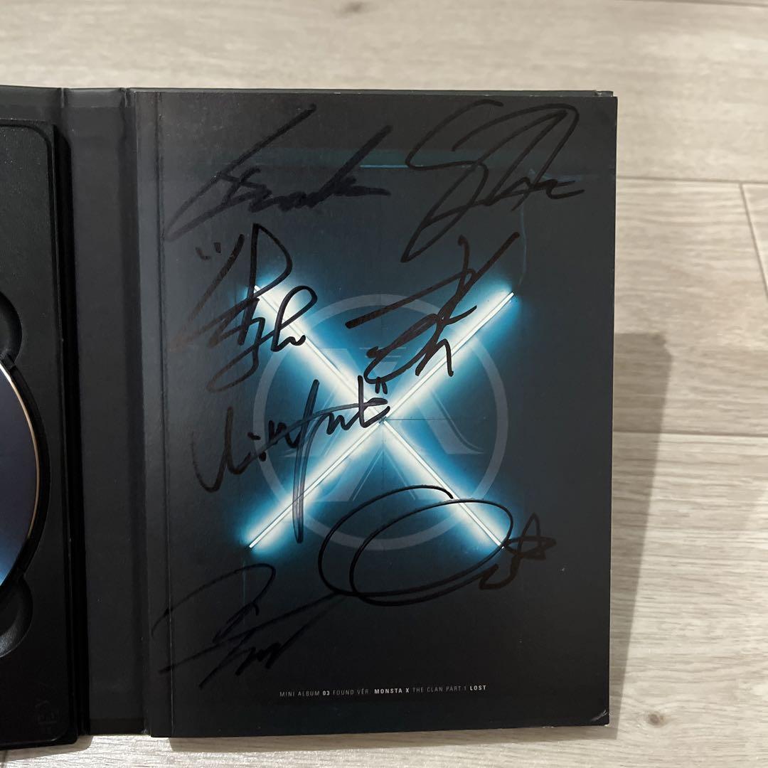 

[USED] MONSTA X MINI ALBUM 03 Autographed