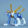 Figurine Anime Digimon Adventure Metal Garurumon 9cm Figurine d'Action PVC Modèle de Collection Jouets pour Enfants Cadeaux