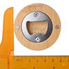 Magnet Bamboo Bottle Opener Round Beer Bottle Opener Simple Can Driver  Home