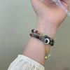 100% Natural Tourmaline Stone & Jade 14K Gold Filled Female Charm Bracelet  For Women Christmas Gifts Cheap