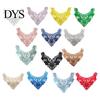 Fashion Neckline Enhancement Floral Lace Collar Insert, Embroidery V-neck Applique, Elegant Sew on Applique Hollow Petal Design, Polyester Decorative