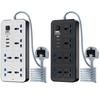 UK Standard Power Strip: Multi-Socket Panel with USB and Extension Cord