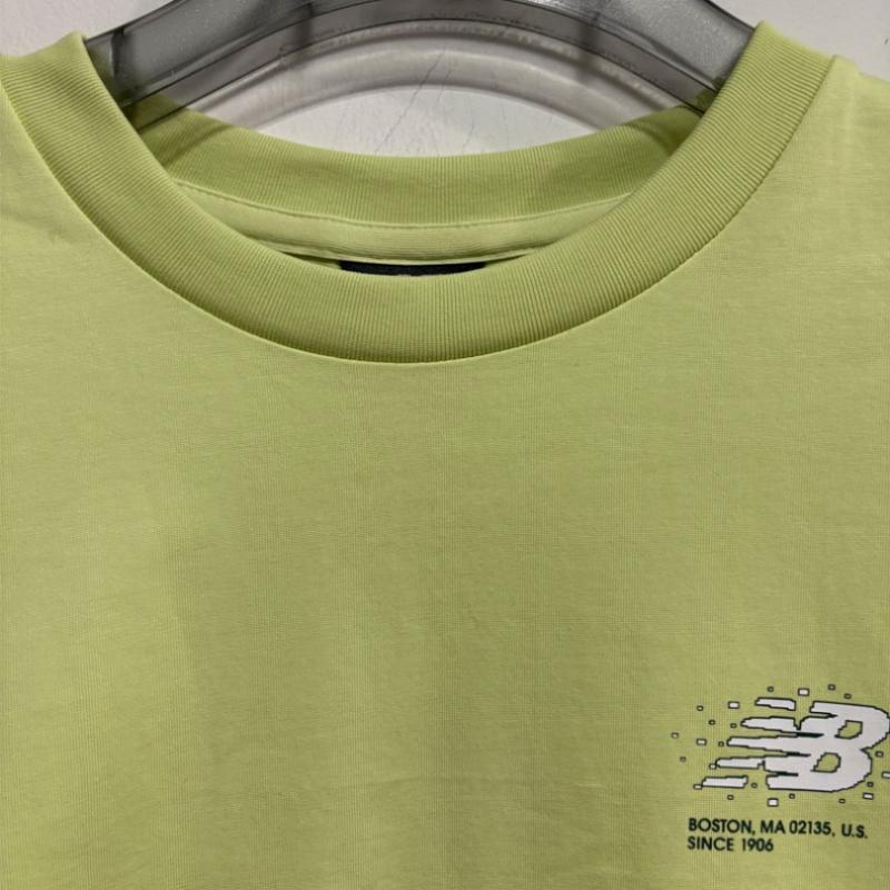 New Balance Uni Pixel Graphic Short Sleeve Tee Nbnef21443 Light Green