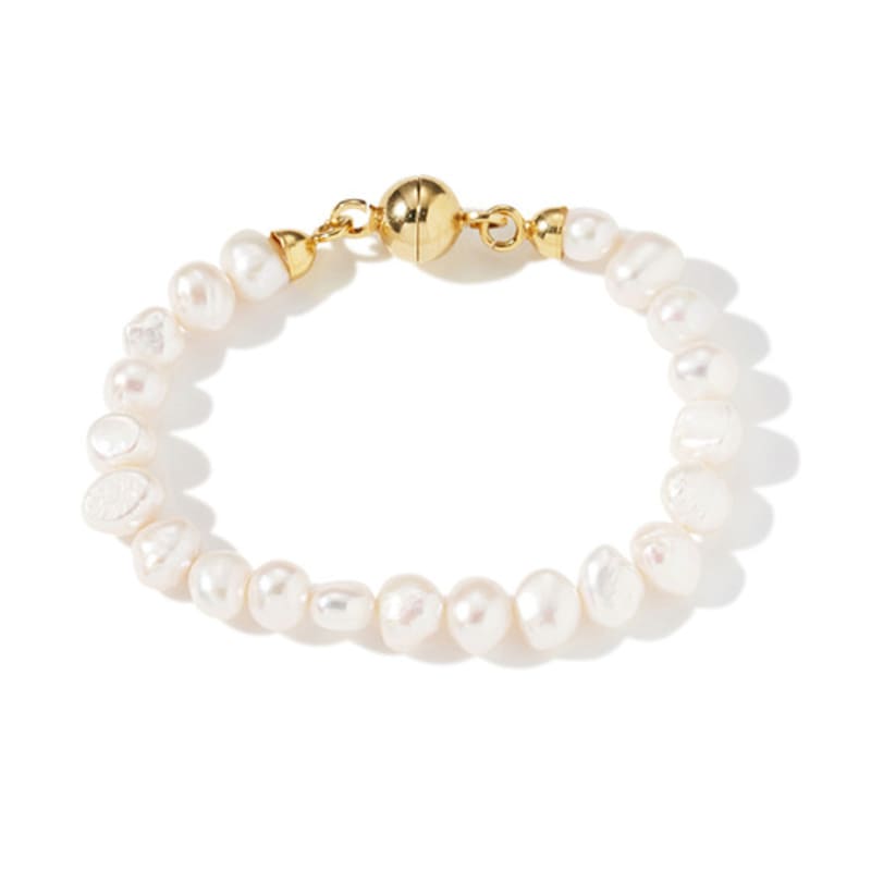 

XTE [Barocca] Freshwater Pearl Plain Original Bracelet 16cm
