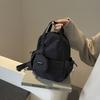 New Trendy, Simple, Large Capacity, Versatile, Fashionable Backpack, Dual-purpose Chest Bag, College Style Casual Women's Bags
