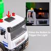 1/50 Logging Transport Truck Model Toy Alloy Engineering Vehicle Models Diecast Excavator Toys Kids Boy Gift Miniature Ornaments