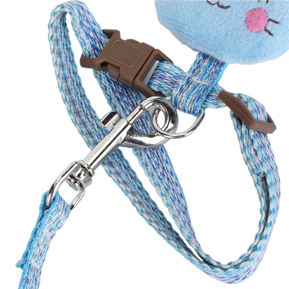 Adjustable Anti-Lost Cat Harness Escape-Proof Pet Walking Harness Outdoor Use
