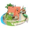 Sankei Studio Ghibli Series Delivery Service Diorama Papercraft Kiki's MP07-37