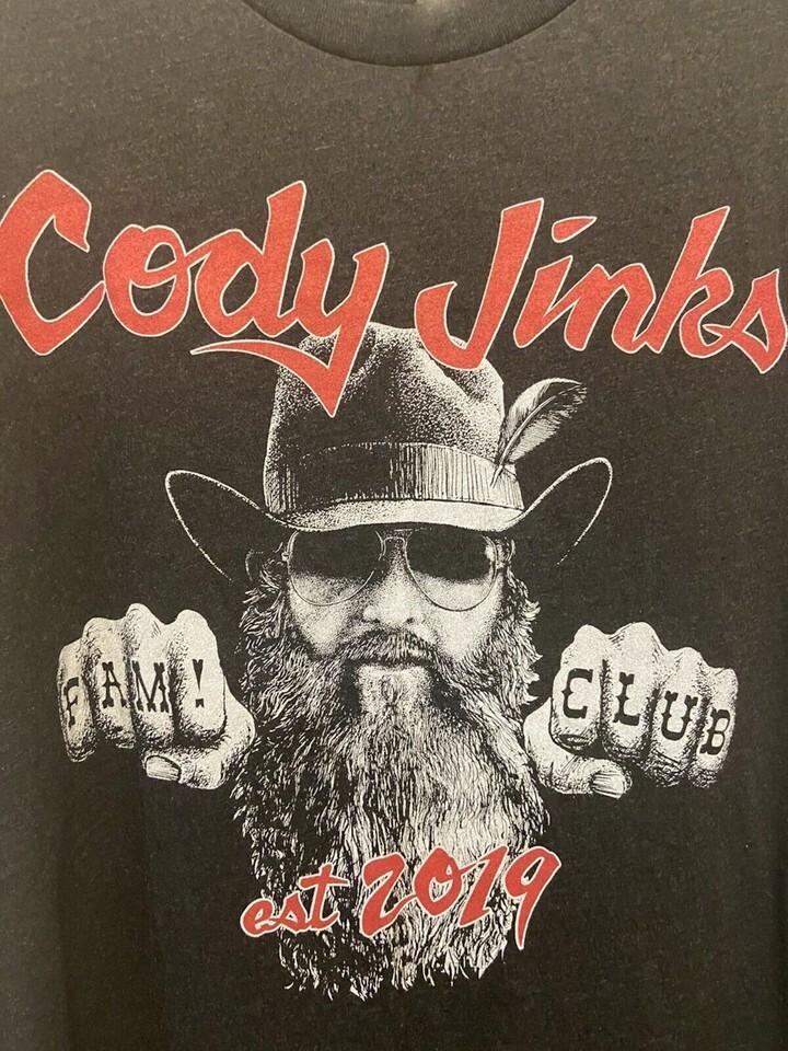 Cody Jinks Fan Club Country Guitar Tee men T Shirt Size S4XL Unisex T-Shirt L