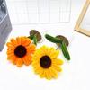 Plush Twisted Rod Sunflower Potted Desktop And Office Decoration Ornament