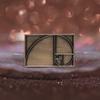 Creative Alloy Fashionable Fibonacci Brooch Pin Unique Geometric Design For Everyone
