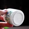 Sheep Fat Jade Straight Mouth Cup Chinese White Porcelain Tea Cup Small Capacity Kung Fu Tea Cup Guest Teacup Drinking Utensils