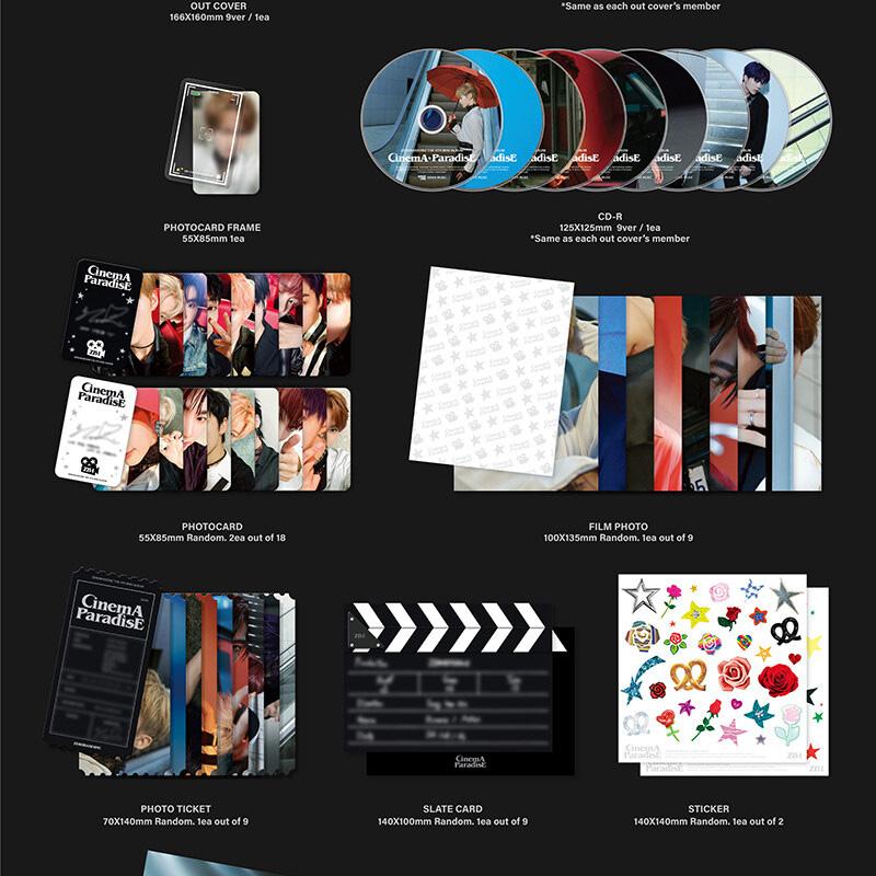 ZEROBASEONE 4st Mini Album CINEMA PARADISE