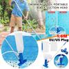 Swimming Pool Vacuum Cleaner with Handle Hot Spring Pond Fountain Cleaner Portable for Above Ground Pools Cleaning Tools EU/US