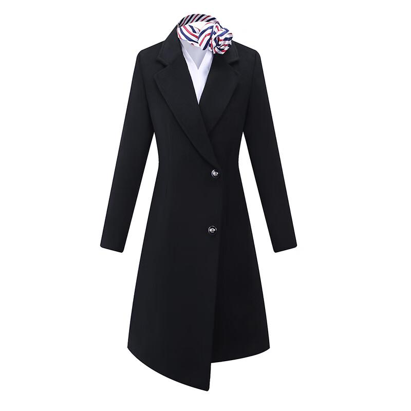 Unisex Professional Wool Blend Overcoat
