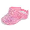 Beach  Hats Luxury Sports Cap Empty Top Baseball Caps Women cap Rhinestone Hats Korean Style Hats