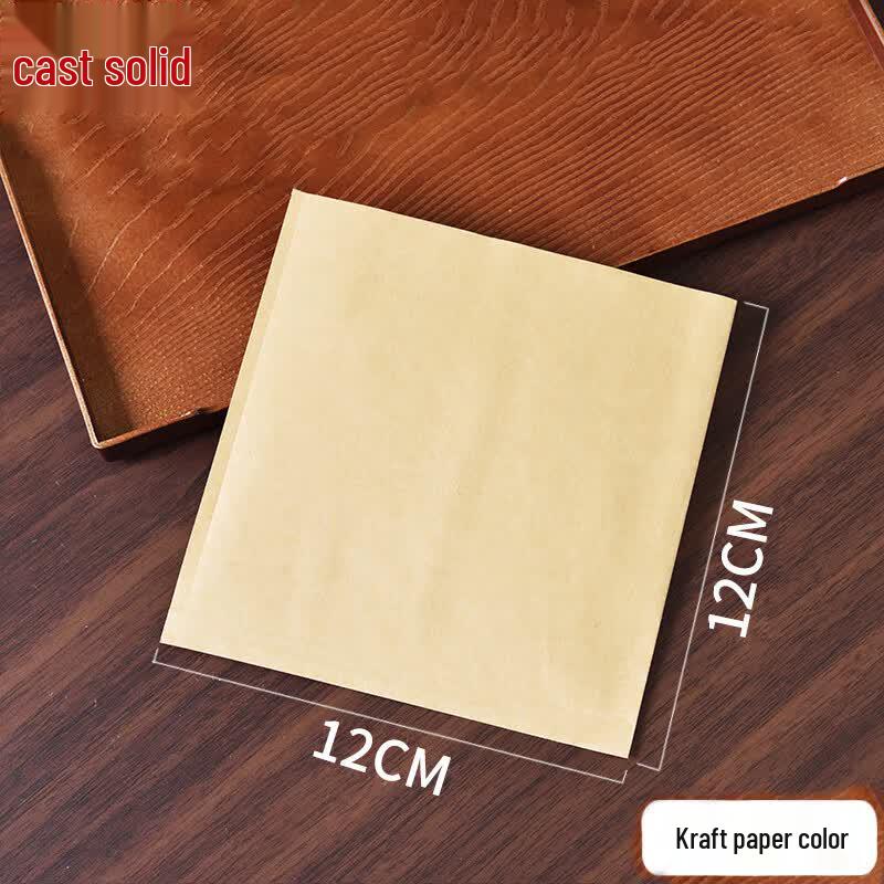Disposable Triangular Kraft Paper Food Bags