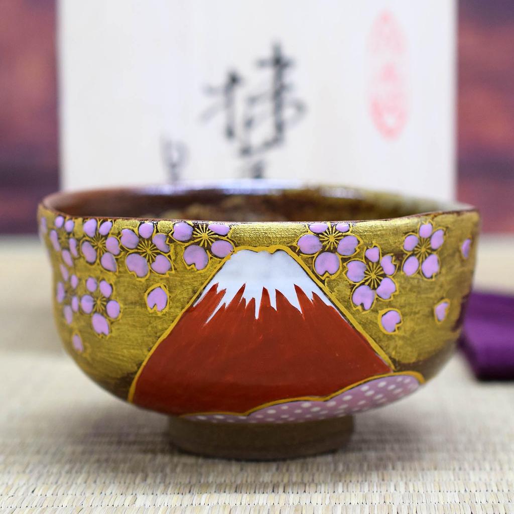 Matcha Tea Kutani Matcha Konun Sakurafuji Matcha Tea Japanese Made In Japan Bowl, Pottery, Set, Ware, Bowl, Brand, Bowl, Tableware,