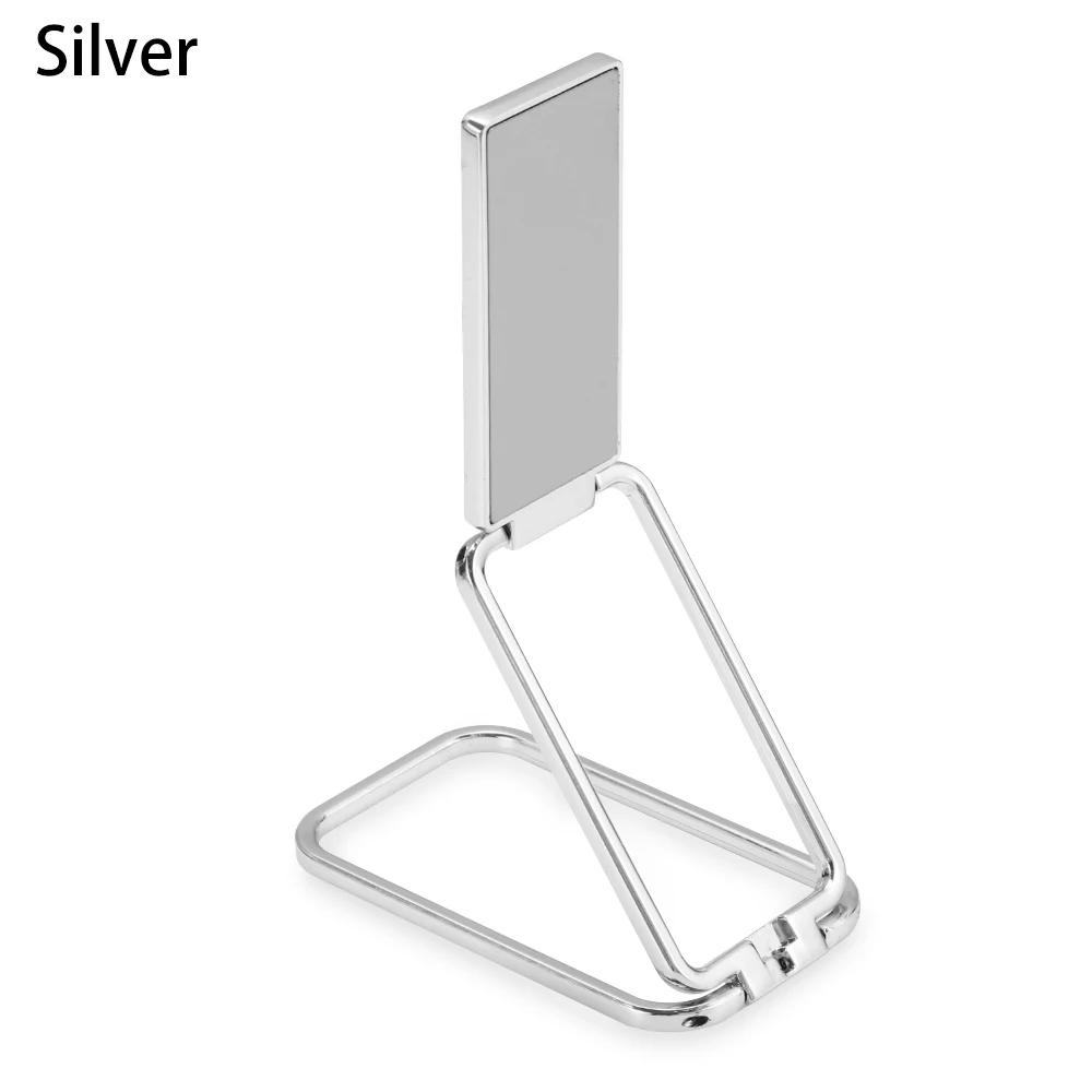 Hot 360 Rotation Mobile Phone Foldable Stand Back Ultra Thin Phone Ring Holder Multi Angle Portable Desk Metal Finger Kickstand