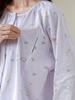 Four Seasons A-Class Antibacterial Cotton Maternity Pajamas for Labor, Postpartum, and Nursing