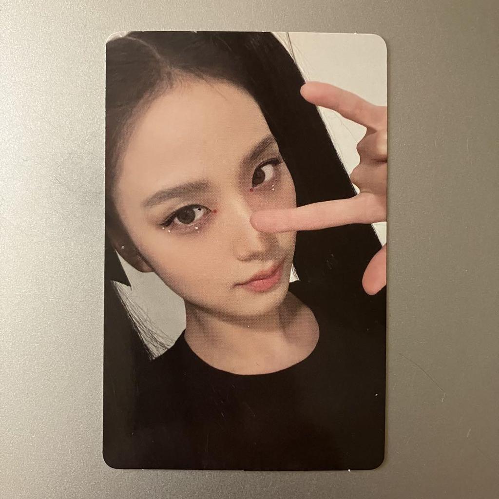 [USED] BLACKPINK JISOO Album ME Trading Card KiT Ver.