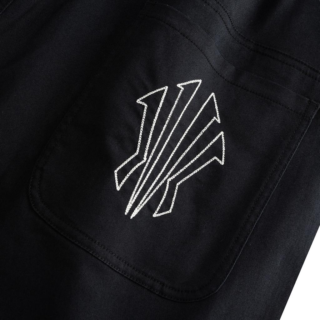Anta Kyrie Basketball Series Woven Long Pants Spring 2026 Casual Pants Unisex Pants Basic-Black 972611503-2