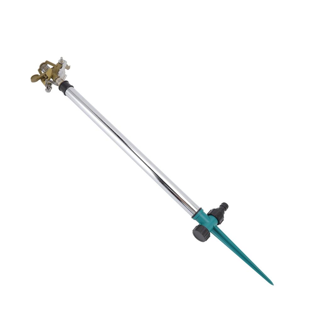 Garden Sprinkler Automatic 360 Degree Rotating 2 Modes Adjustable Zinc Alloy Lawn Sprinkler for Gardens