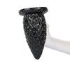 Black 11cm Extra-Large Strawberry Anal Plug, Extra-Thick Male Toy