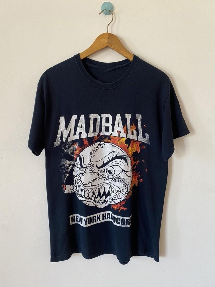 Vintage Madballs Band New York Hardcore Black S5XL Shirt HL091 Unisex T-Shirt S