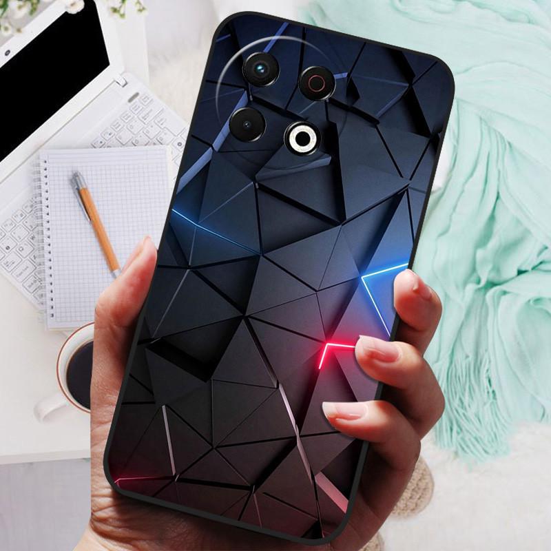 For Tecno Spark 30 Pro Case Soft TPU Silicone Phone Covers for Tecno Spark 30 KL6 Spark30 Pro KL7 Case Bumper  Shockproof Coque