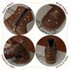XSHX Retro "Miao Star" Children's Knight Boots Chelsea Leather Boots Boys and Girls Side Zipper 248089