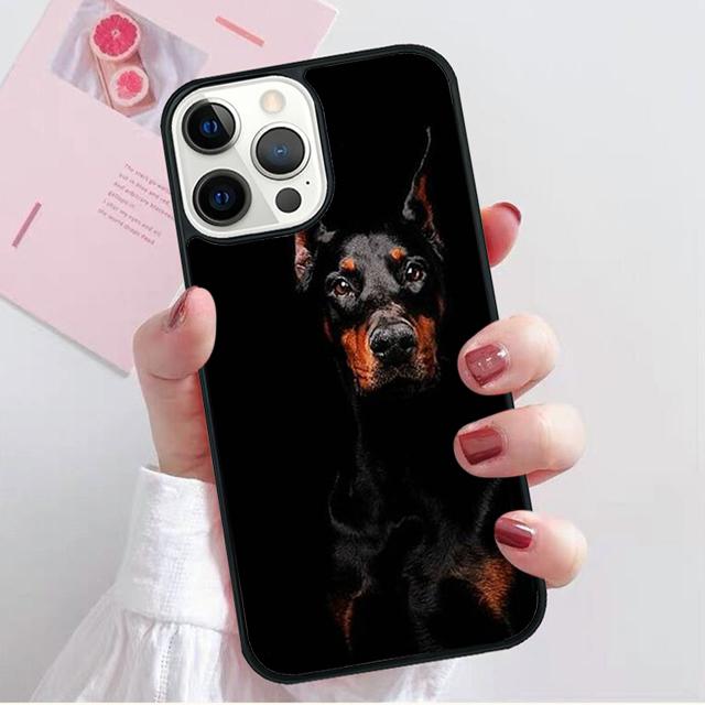 Doberman Pinscher Dog Coque Shell For iPhone 17 Air 15 16 14 13 12 Pro Max 11 Pro Max Plus Phone Case Cover