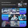 Wireless WiFi Dash Cam: HD Car Recorder with Mobile Phone Sync and Three-Way Video Capture