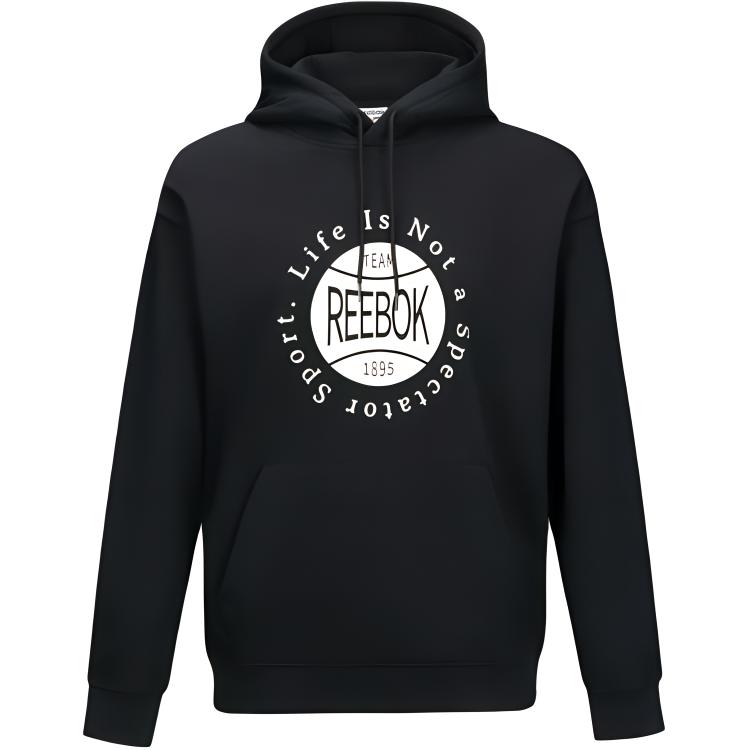 

Reebok Logo Graphic Hooded Sweatshirt Unisex sweatshirts Black 24FRM315UGH0 S