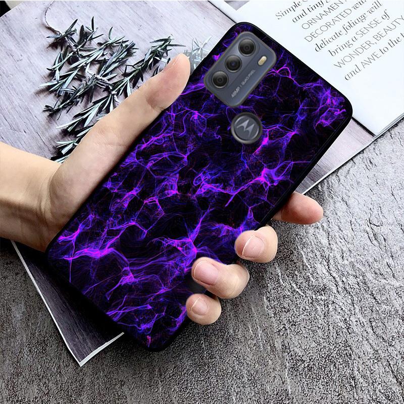 Case for Motorola Moto G Stylus 5G G Play G Power G 5G G Pure 2023 2024 E20 E22 E22i E32 E40 E13  Purple Aesthetic