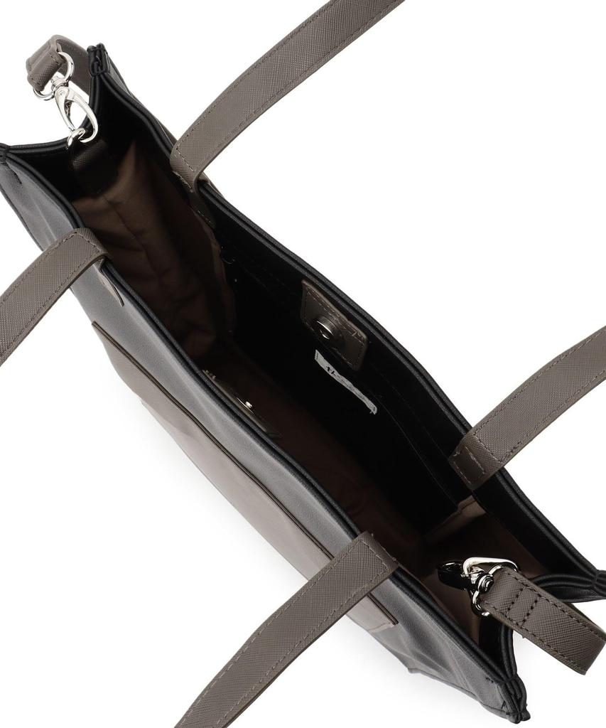 TK Takeo Kikuchi Saffiano 2-Weg Tote Tas, Zwart (419) 00